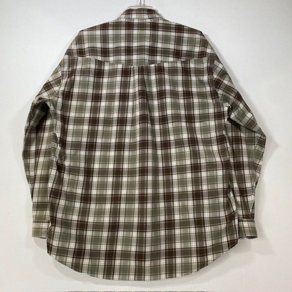 Stetson Men's Classic Plaid Button Down Shirt Dual Chest Pockets Casual XL - Picture 2 of 11
